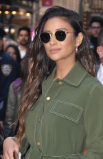 SHAY MITCHELL Arrives at Good Morning America in New York 04/18/2017