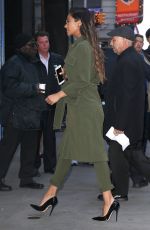 SHAY MITCHELL Arrives at Good Morning America in New York 04/18/2017