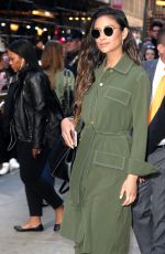SHAY MITCHELL Arrives at Good Morning America in New York 04/18/2017