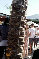 SHEA MARIE at Blonde Salad x Revolve Pool Party in Palm Springs 04/14/2017