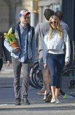 SIENNA MILLER and Tom Sturridge Out in New York 04/11/2017
