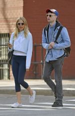 SIENNA MILLER and Tom Sturridge Out in New York 04/11/2017