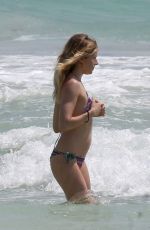 SIENNA MILLER in BIKINI on the Beach in Cancun 04/05/2017