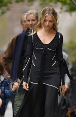 SIENNA MILLER Out and About in New York 04/19/2017
