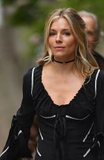 SIENNA MILLER Out and About in New York 04/19/2017