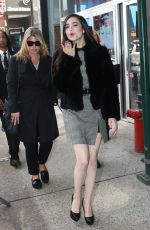 SOFIA CARSON Arrives at AOL Studios in New York 04/10/2017