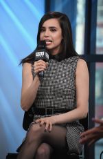 SOFIA CARSON at AOL Build Series in New York 04/10/2017