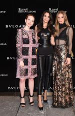 SOFIA RESING at bvlgari b.zero1 Design Legend Collection by Zaha Hadid in New York 04/11/2017