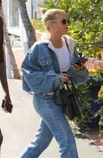 SOFIA RICHIE in Jeans Out and About in Los Angeles 04/05/2017