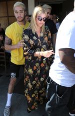 SOFIA RICHIE Leaves Il Pastaio Restaurant in Beverly Hills 04/19/ 2017