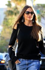 SOFIA VERGAR Leaves Il Pastaio in Beverly Hills 04/19/2017