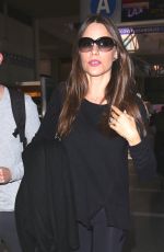 SOFIA VERGARA at Los Angeles International Airport 03/31/2017