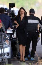 SOFIA VERGARA on the Set of Bent in Rome 04/05/2017