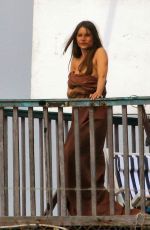SOFIA VERGARA on the Set of Bent Movie in Rome 04/06/2017