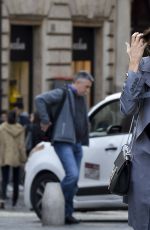 SOFIA VERGARA Out and About in Rome 04/03/2017