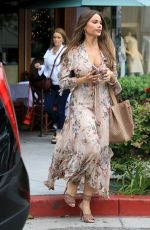 SOFIA VERGARA Out for Lunch in Beverly Hills 04/27/2017