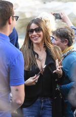 SOFIA VERGARA Out Shopping in Rome 04/08/2017