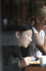 SOPHIE MONK at Nobu in Melbourne 04/24/2017