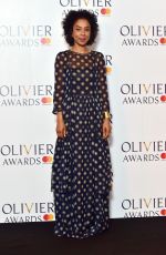 SOPHIE OKONEDO at Olivier Awards in London 04/09/2017