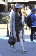 SOPHIE SIMMONS Out at The Grove in Los Angeles 04/09/2017