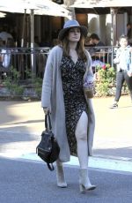 SOPHIE SIMMONS Out at The Grove in Los Angeles 04/09/2017