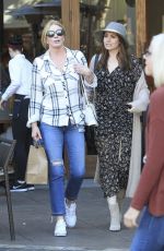 SOPHIE SIMMONS Out at The Grove in Los Angeles 04/09/2017