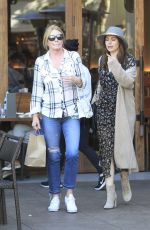 SOPHIE SIMMONS Out at The Grove in Los Angeles 04/09/2017