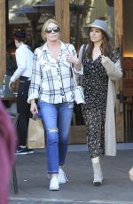SOPHIE SIMMONS Out at The Grove in Los Angeles 04/09/2017