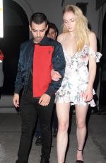 SOPHIE TURNER and Joe Jonas at Craig