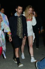 SOPHIE TURNER and Joe Jonas at Neon Carnival at Coachella Festival 04/15/2017