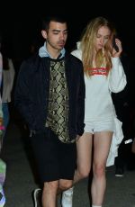 SOPHIE TURNER and Joe Jonas at Neon Carnival at Coachella Festival 04/15/2017