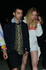 SOPHIE TURNER and Joe Jonas at Neon Carnival at Coachella Festival 04/15/2017