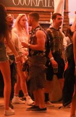 SOPHIE TURNER and Joe Jonas Night Out at Coachella in Indio 04/14/2017