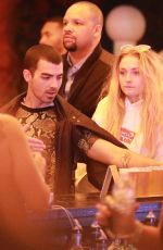 SOPHIE TURNER and Joe Jonas Night Out at Coachella in Indio 04/14/2017