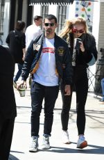 SOPHIE TURNER and Joe Jonas Out and About in Los Angeles 04/19/2017