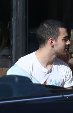 SOPHIE TURNER and Joe Jonas Out at Ventura Blvd in Los Angeles 04/02/2017