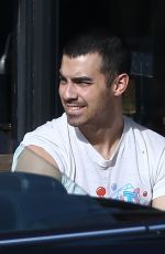SOPHIE TURNER and Joe Jonas Out at Ventura Blvd in Los Angeles 04/02/2017