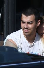 SOPHIE TURNER and Joe Jonas Out at Ventura Blvd in Los Angeles 04/02/2017