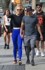 SOPHIE TURNER and Joe Jonas Out in New York 04/29/2017