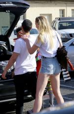 SOPHIE TURNER and Joe Jonas Out in West Hollywood 04/11/2017