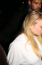 SOPHIE TURNER Arrives at Flaunt and Guess Celebrate Alternative Facts Issue in Los Angeles 04/11/2017