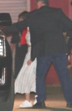 SELENA GOMEZ and The Weeknd at John Mayer Concert in Inglewood 04/21/2017