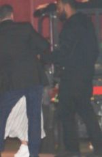 SELENA GOMEZ and The Weeknd at John Mayer Concert in Inglewood 04/21/2017