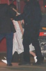 SELENA GOMEZ and The Weeknd at John Mayer Concert in Inglewood 04/21/2017