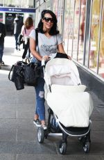 STEPHANIE DAVIS Arrives at Euston Station in London 04/23/2017