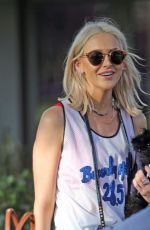 STEPHANIE PRATT with Her Dog Out in London 04/11/2017