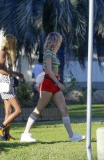 SUKI WATERHOUSE on the Set of Assassination Nation in New Orleans 04/03/2017