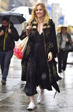 SUKI WATERHOUSE Out and About in New York 04/25/2017