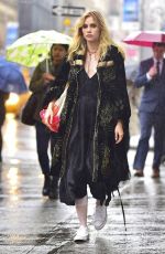 SUKI WATERHOUSE Out and About in New York 04/25/2017