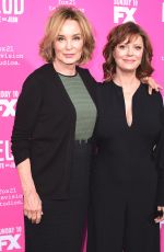 SUSAN SARADON and JESSICA LANGE at Feud: Bette and Joan FYC Event at Wilshire Ebell Theatre in Los Angeles 04/21/2017
